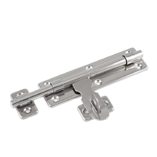 Aexit 6.2" Long Home Room Dörrsäkerhet Hänglåslås Rostfritt stål dockningsanslutningsbult(15,7 cm longue maison chambre porte de sécurité Cadenas fermoir en acier inoxydable Corps à