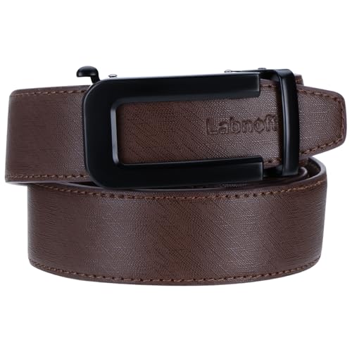 Image of Labnoft Men's PU Leather Auto-lock Belt