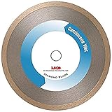 MK Diamond 154861 MK-100 7-Inch Wet Cutting Continuous Rim Diamond Saw Blade with 5/8-Inch Arbor for Tile and Marble
