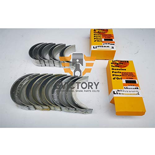 Roulement de bielle pour LIEBHERR D924 et kit de bague de piston moteur