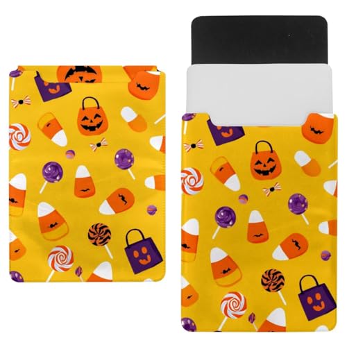 Funda portátil Halloween Candy 13.8 x 10.2 para proteger tu ordenador de golpes en la mochila