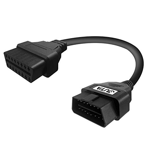 Juta OBD2 16Pin Cable de extensión macho a hembra Extensor de diagnóstico - 1ft (30cm)