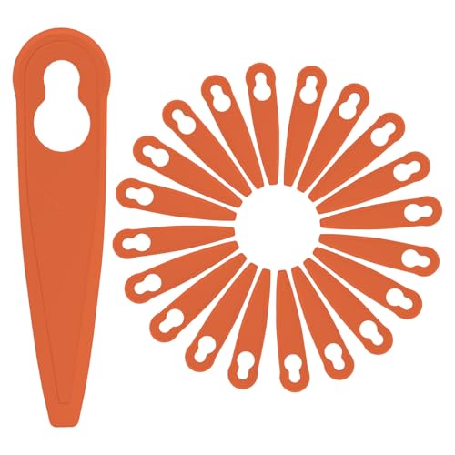 Tunosava 100Pack Nylon Replacement Trimming Blades Compatible with STIHL Weed Eater Blades Polycut 2-2 Polycut 3-2 FSA 45 FSA 57 FSE 52 Sun Joe 24V-GT10 Redback Swift 40V 2026