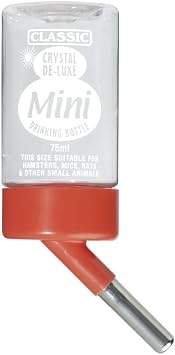 CLASSIC Crystal Deluxe 'Mini' - Small Animal Drinking Bottle 75ml