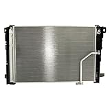 Kondensator, Klimakühler, Klimaanlage: kompatibel mit MERCEDES-BENZ C-Klasse Limousine (W204), kompatibel mit MERCEDES-BENZ C-Klasse T-modell (S204), kompatibel mit MERCEDES-BENZ E-Klasse Limousine (W212), kompatibel mit MERCEDES-BENZ GLK (X204)