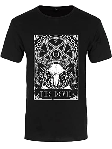 Image of Deadly Tarot Men's The Devil Premium T-Shirt Black