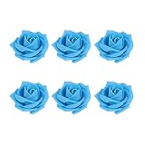 Teesea 100 Stück künstliche Rosenköpfe aus Schaumstoff für Hochzeit, Party, Dekoration, DIY-Blumensträuße