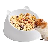 Hamsternapf,Hamster-Futternapf - Futter- und Wassernapf für Hamster - Futterwassernapf für Kleintiere, Meerschweinchen, Streifenhörnchen, Kleintierfutternapf, Hamsterzubehör