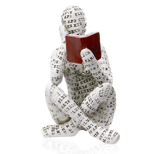 Imagen de EAVUYIS Figuras de Lectora Mujer para Estantería