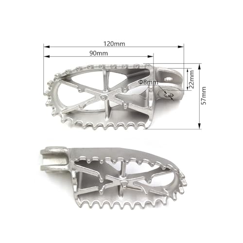 Cadre de pédales et support robuste pour moto Sur-Ron Light Bee - 6