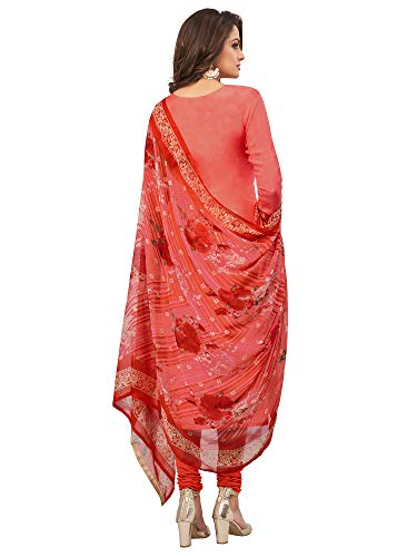 Image of AKHILAM Women's Cotton Blend Embroidered Unstitched Salwar Suit Material(30DMK60 Parent)