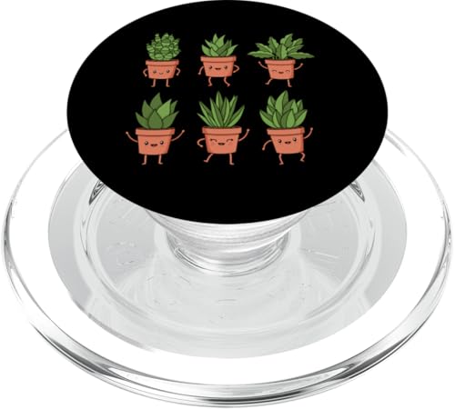 PopSockets PopGrip para MagSafe Plantas Bailando Sujeción Cómoda sin Caídas