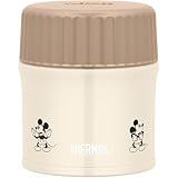 サーモス 真空断熱スープジャー 300ml ミッキー ライトベージュ 保温保冷 JBU-303DS LBE