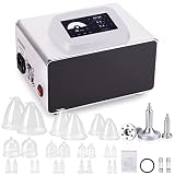 Vacuum Therapy Machine, Meifuly Vacuum Cupping Massager Machine with 24 Cups and 3 Metal Gua Sha Mas