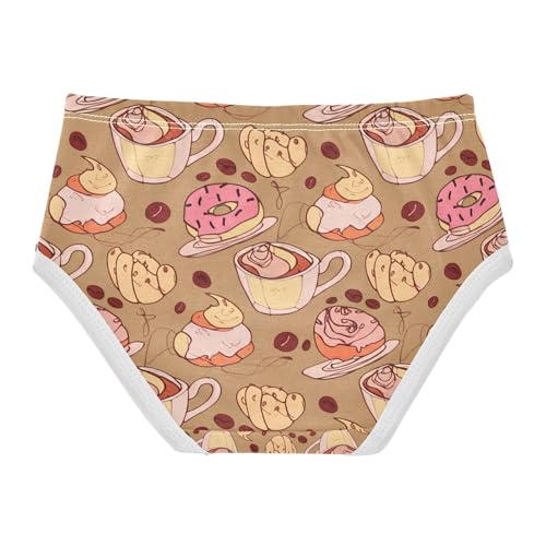 Coffee Cups Toddler Girls's Underwear 2T 202c11722