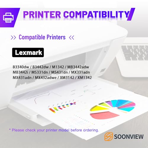 Tambour unité d'imagerie 55B0ZA0 MS331 Lexmark MX331adn - 2