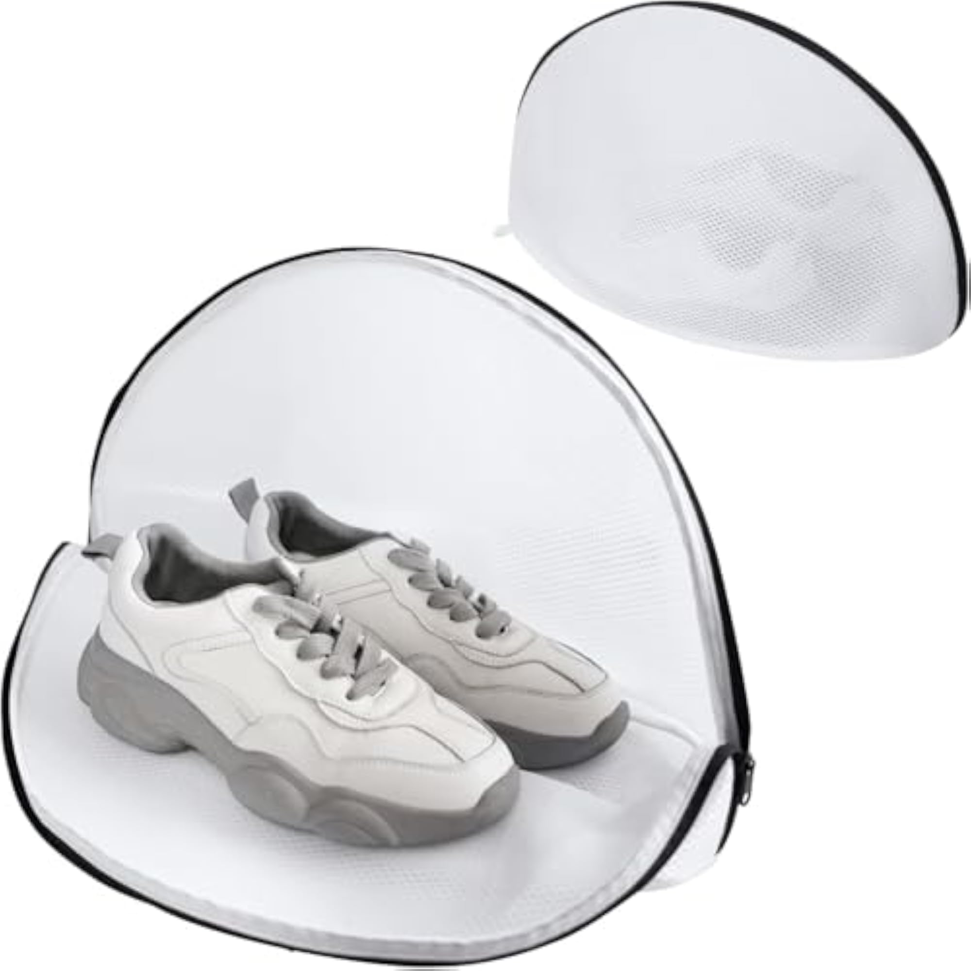 Mesh Laundry Bag with Bumper Protectors, Shoe Wash Bag