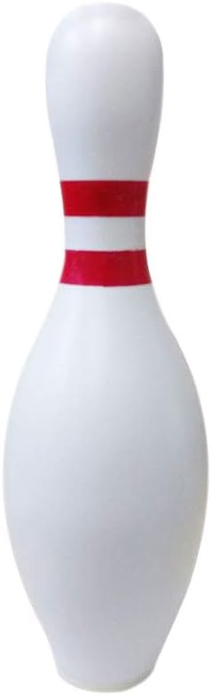 Full-Sized Real Bowling Pin - 10 Pieces per case - Real Regulation-Size AMF Wooden Bowling Pin (Fowling Pin)