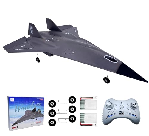 Eayaele SR-72 RC Plane, 4 Channel Remote Control Airplane, 2.4GHz 6-axis Gyro Stabilizer with 3...