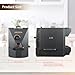 500g Automatic Coffee Roaster Machine for Home Use Wth Smoke Filter(Suitable for Light Roasting), The Smoke Pipes (Suitable for Medium and Dark Roasting) and Chaff Collector