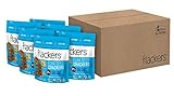 Flackers Organic Sea Salt Flaxseed Crackers, Gluten Free, Non GMO, Vegan, Keto Snack, 9g Fiber, 1g N