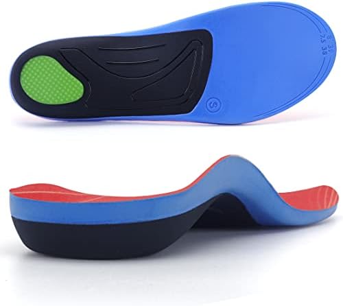 Aimesole Heavy Duty Support High Arch Support Insoles for Men Women,Plantar Fasciitis Insoles Pain Relief Orthotic Insert,Flat Feet Shoe Insole Absorb Shock with Every Step…
