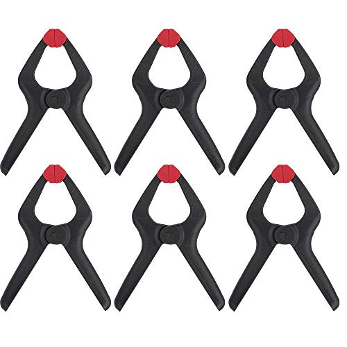 Lot de 6 serre-joint Toolcraft 35 mm 3 kg TOOLCRAFT 1611469 Envergure max.:35 mm Longueur: 85 mm Mesures dempattement:35 mm