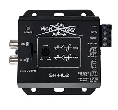 Sky High Car Audio 2 Channel Hi to Low Converter