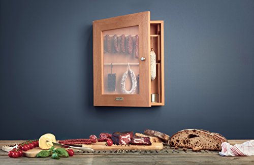 Neipp & Söhne Wurstschrank | Reifeschrank | Trockenschrank | Fliegenschrank | Anschlag links | In Buche | 50 x 60 x 12 cm - 0720780590781 Neipp & Söhne Wurstschrank | Reifeschrank | Trockenschrank | Fliegenschrank | Anschlag links | In Buche | 50 x 60 x 12 cm