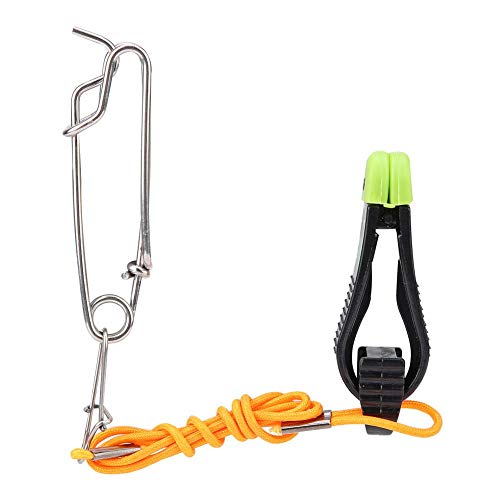 Tihebeyan Mini Power Grip Board Mast Release Snap Clip Clamp for Downrigger, Outrigger, Boat, Kite and Planer Boards Fishing. (C)