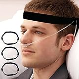 3 Pack Comfortable and Prevent The Moving Oxygen Tube Ear Protector, Cannula Head Strap to Prevent Ear Pain Caused by Oxygen Tube is Suitable for use by Oxygen Users