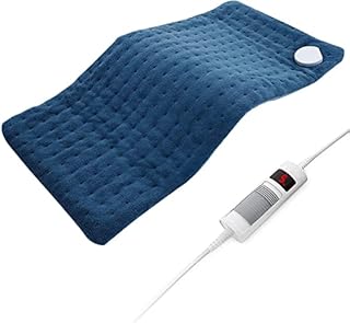 Heating Pad Electric Heat Pads with 6 Temperature Setting, Suitable for Neck, Shoulder, Back and Knee with 1.5 Hours Auto Shut Off Machine Washable
