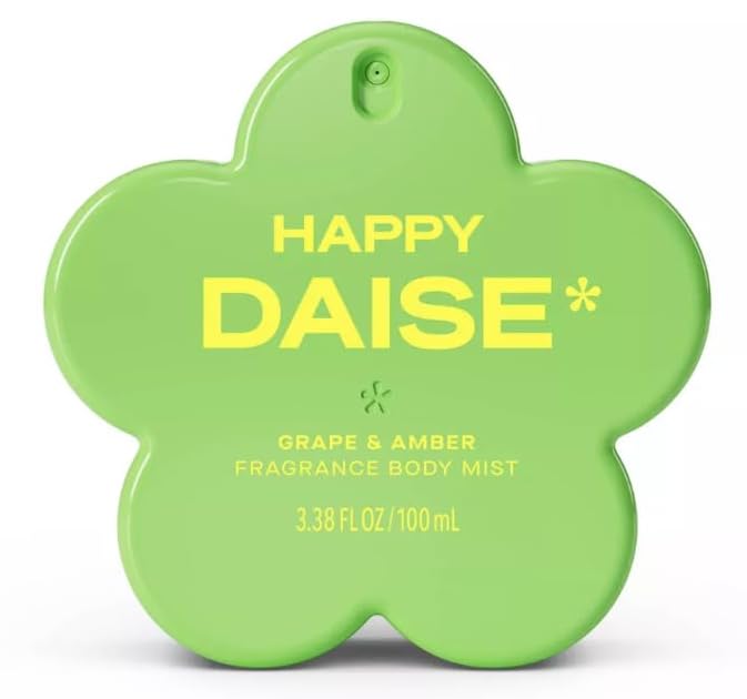 DAISE Happy Body Mist for Women, Citrus Floral Fragrance, Light Refreshing, Cruelty-Free, 3.38 fl oz