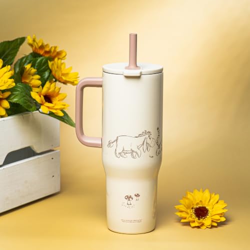 Image of Zak Designs Disney Winnie the Pooh 30oz Spillproof Insulated Travel Tumbler