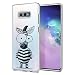 Produktbild Conie® Handyhülle Rück Schale für Samsung Galaxy S10e, Ultra Slim TPU Hülle aus Silikon mit Bilder Motiv, Kanten Display Kamera Schutz, Motiv Zebra Design