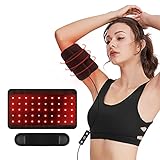 Red Infrared Light Therapy Arm Belt, Deep Therapy Device for Back Shoulder Waist Muscle Pain Relief,