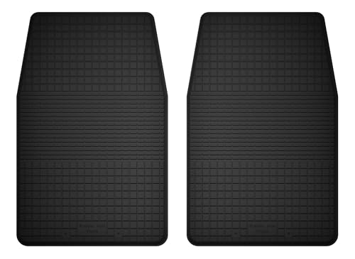 Wielganizator Gummimatten vorne passend für Daihatsu Feroza F300 / F310 (1989-1998) Feld | 2-teiliges Set, nur vorn | bessere Passform als universelle Matten | Schwarz