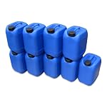kanister-vertrieb – 10 L Wasserkanister, Trinkwasserkanister, Camping Kanister F