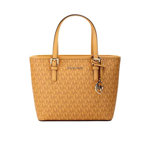 Sac fourre-tout Jet Set Travel Michael Kors XS Cidre zippé