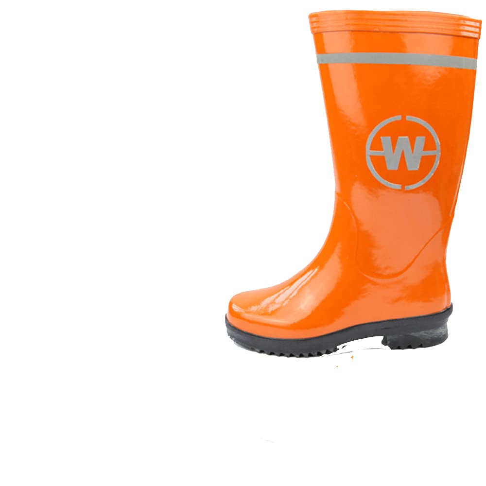 H/SAmaonz Men's Rubber-Soled Sanitation Rain Boots High-Top Training Shoes Low-Top Reflective Shoes Cotton Shoes