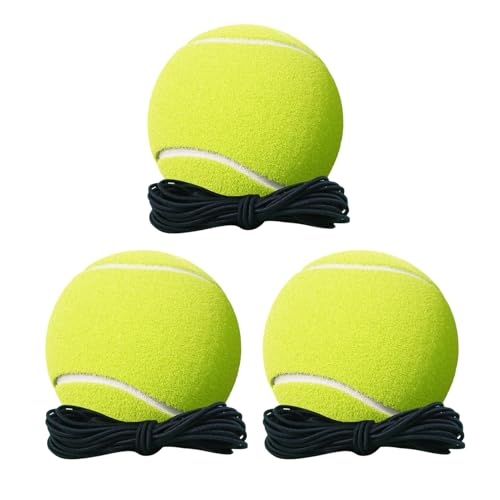 Tennis Trainer Rebounder 2026 New Model, Tennis Practice Rebounder with Weighted Non-Slip Base, Solo Tennis Trainer Ball with String for Backyard and Indoor Practice, Portable Training Baseboard (I)