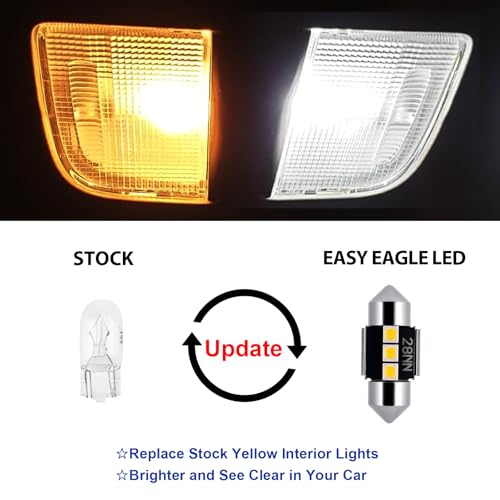Kit de luces LED interiores para carro EASY EAGLE miniatura 2