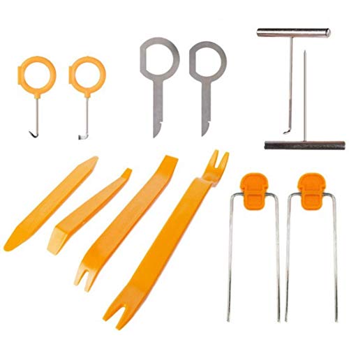 Image of Diy Crafts 6417 Car Auto Removal Disassembled Refit Audio Instaler Dvr Player Trim Panel Set, Multicolor