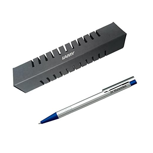 Lamy Kugelschreiber Logo matt Modell 205, Farbe blau inkl. Laser-Gravur