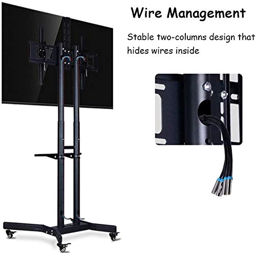 Soporte rodante para TV de 32 a 65 pulgadas miniatura 5