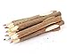Twigs And Branches Fun Pencils- 10 Wooden Log Pencils In Assorted Bright And Vibrant Colors - Amazing Kids Students Gift Party Favor, Great Fun To Write With! By Mega Stationers