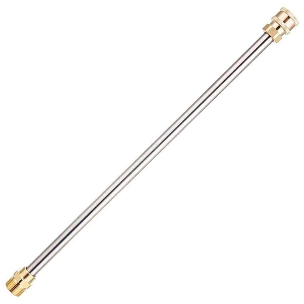 Cdymrl Men's Silver 1 Pcs Pressure Washer Extension, Spear Extender M22 To 1/4Inch Quick Connect For Power Washers