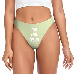 Nirusetty Personalisierte Damenhöschen mit Foto, personalisiertes Geschenk, individuelle Unterwäsche mit Gesicht, lustige Slips für Frauen, Dame, Freundin, Ehefrau, XS-4XL, Babycreme, 4XL