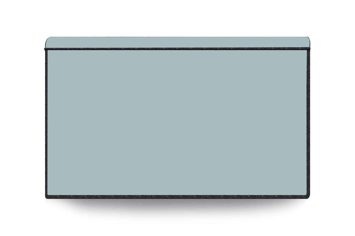 MOGNE FAB PVC Led Tv Cover 75 Inch Dustproof Waterproof Compatible for Xiaomai, Lg, Samsung, Redmi, Vw, Sony,TCL, Acer All Brands Models