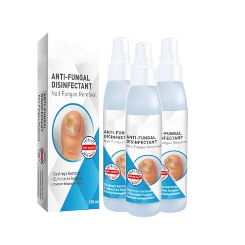 Fußpflege-Spray unterstützt ein verbessertes Fußklima Mehrzweck Nagelpilz Spray 100ml Anti fuß- & Nagelpilz spray3 Stück